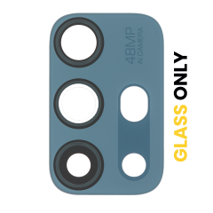 Back Camera Lens (Glass Only) With Adhesive For Motorola Moto G10 (XT2127-2 / 2021) / G10 Power (XT2127-4 / 2021) (Breeze Blue)
