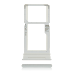 Single Sim Card Tray For Motorola Moto G 5G (XT2113-3 / 2020) (Frosted Silver)