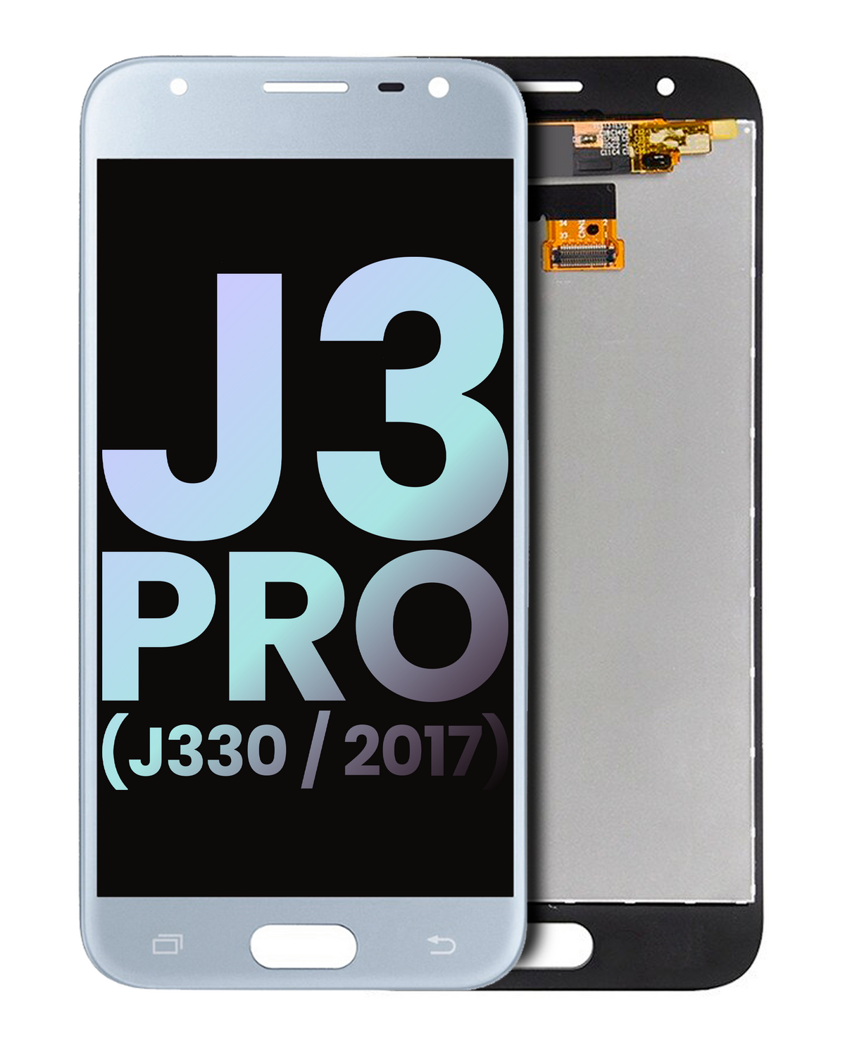 LCD Assembly Without Frame For Samsung Galaxy J3 Pro (J330 / 2017) (Service Pack) (Silver)