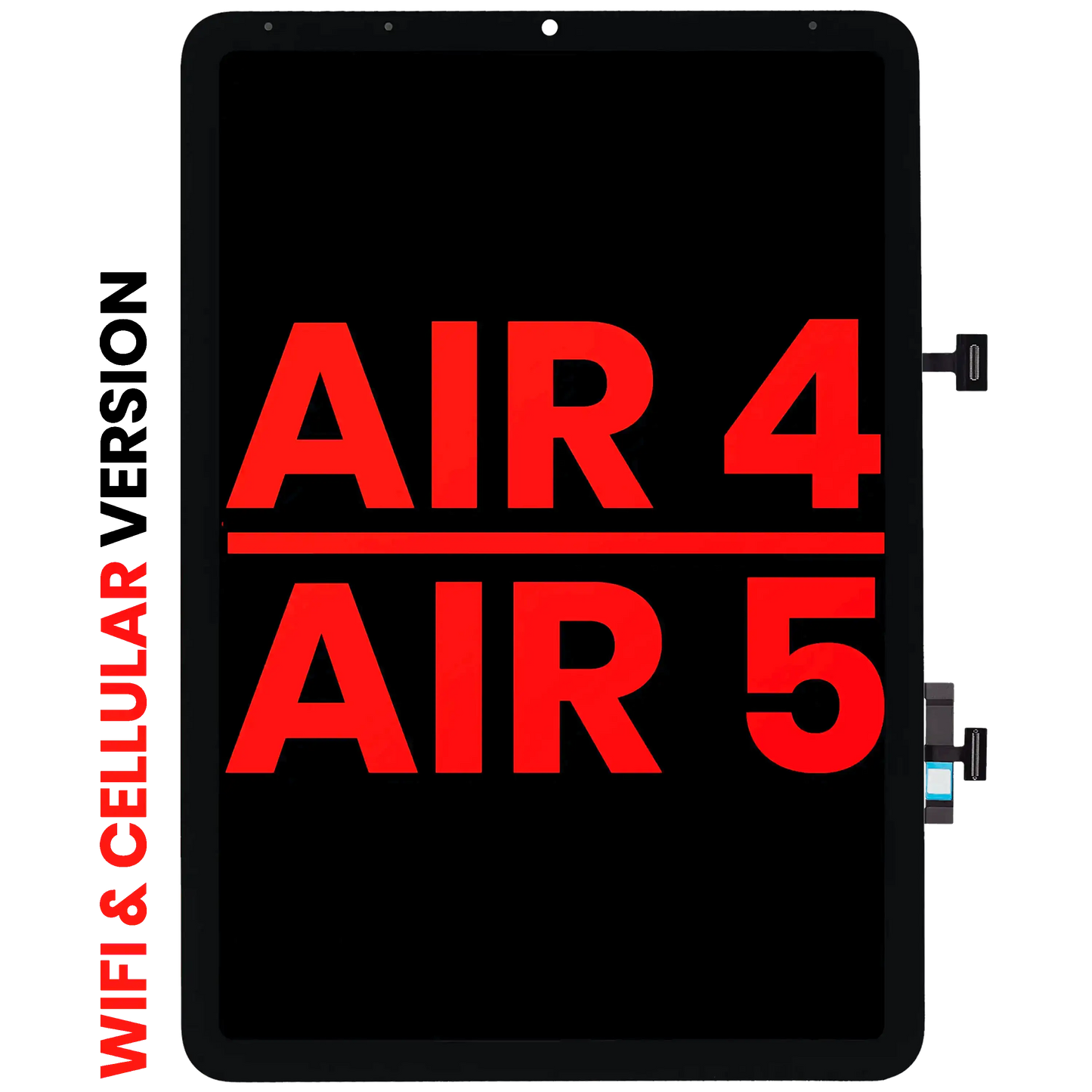 LCD Assembly With Digitizer For iPad Air 4 (2020) / iPad Air 5 (2022) (WiFi and Cellular) (Aftermarket Plus) (All Colors)