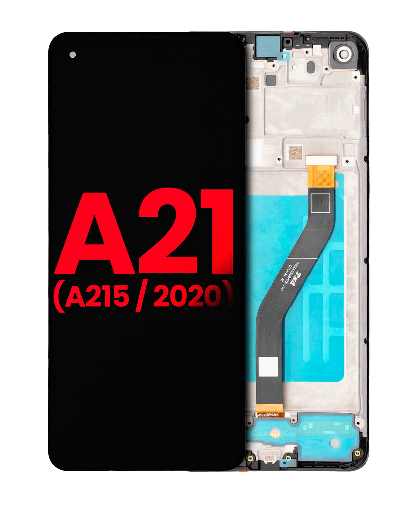 LCD Assembly With Frame For Samsung Galaxy A21 (A215 / 2020) (Aftermarket Plus)