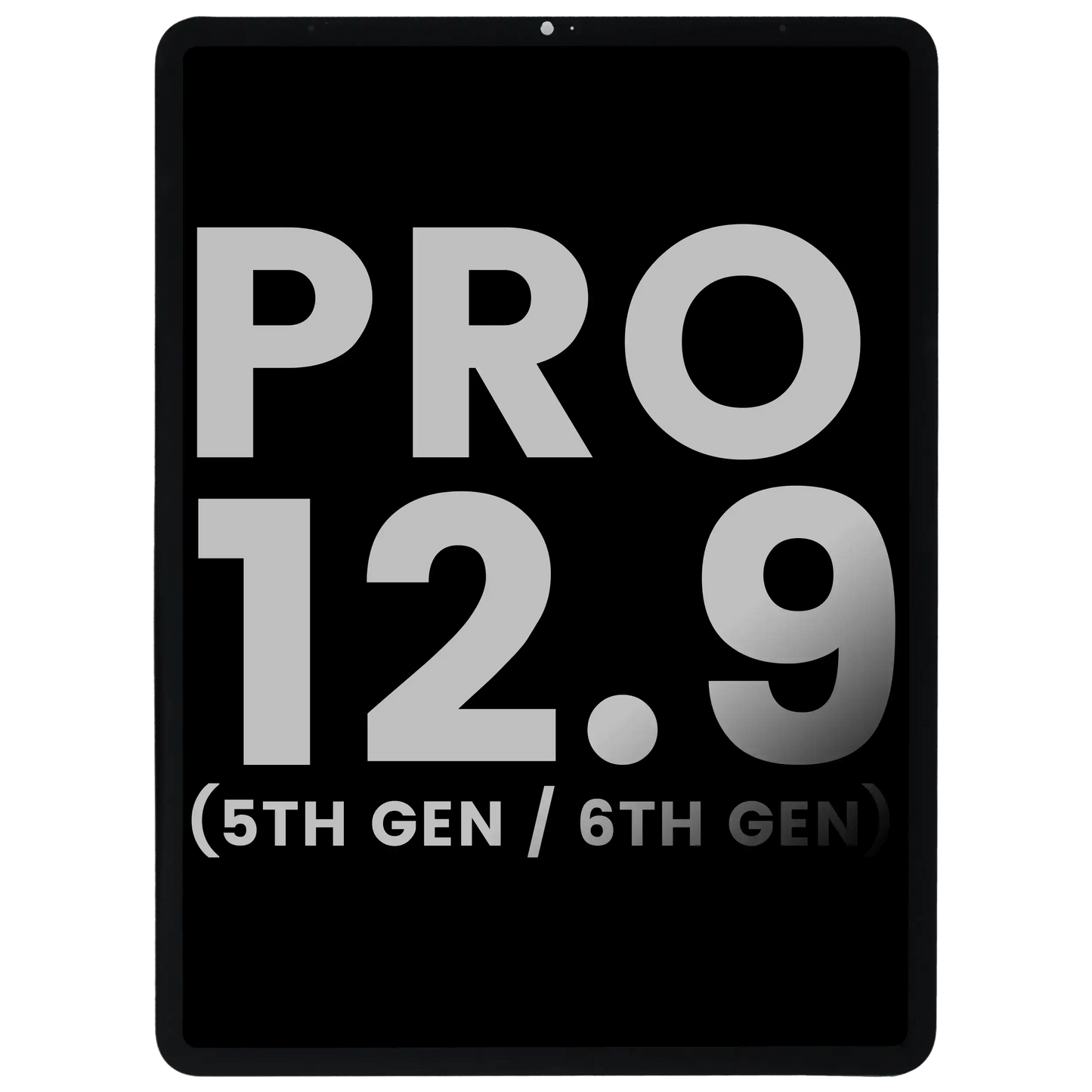 LCD Assembly With Digitizer For iPad Pro 12.9" 5th Gen (2021) / Pro 12.9" 6th Gen (2022) (OEM Pull: Grade A) (All Colors)