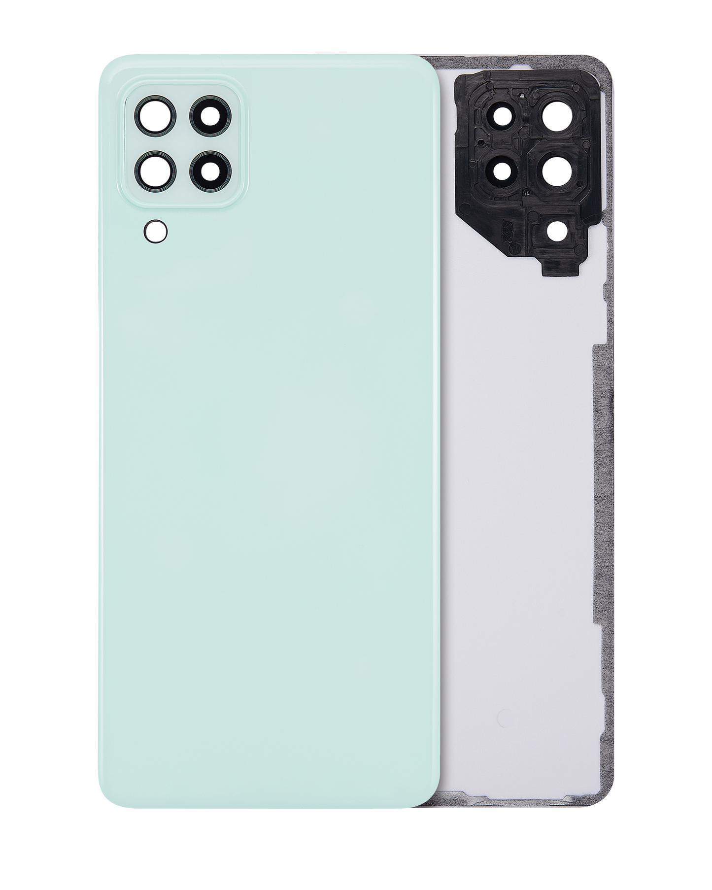 Back cover Glass With Camera Lens For Samsung Galaxy A22 4G (A225 / 2021) (Aftermarket Plus) (Mint)