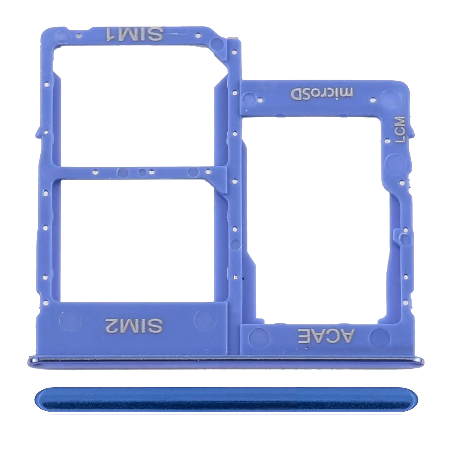 Dual Sim Card Tray For Samsung Galaxy A31 (A315 / 2020) (Prism Crush Blue)