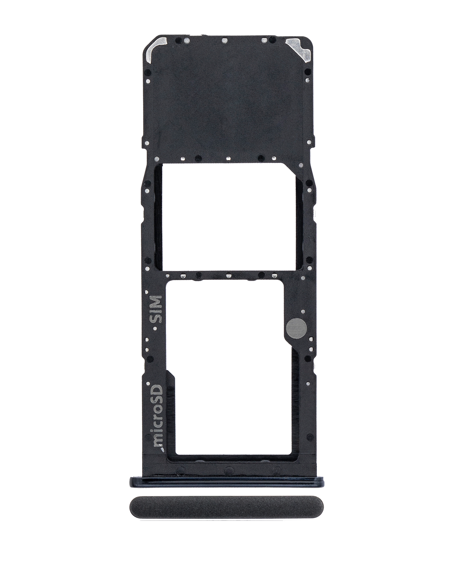 Single Sim Card Tray For Samsung Galaxy A50S (A507 / 2019) (Prism Crush Black)