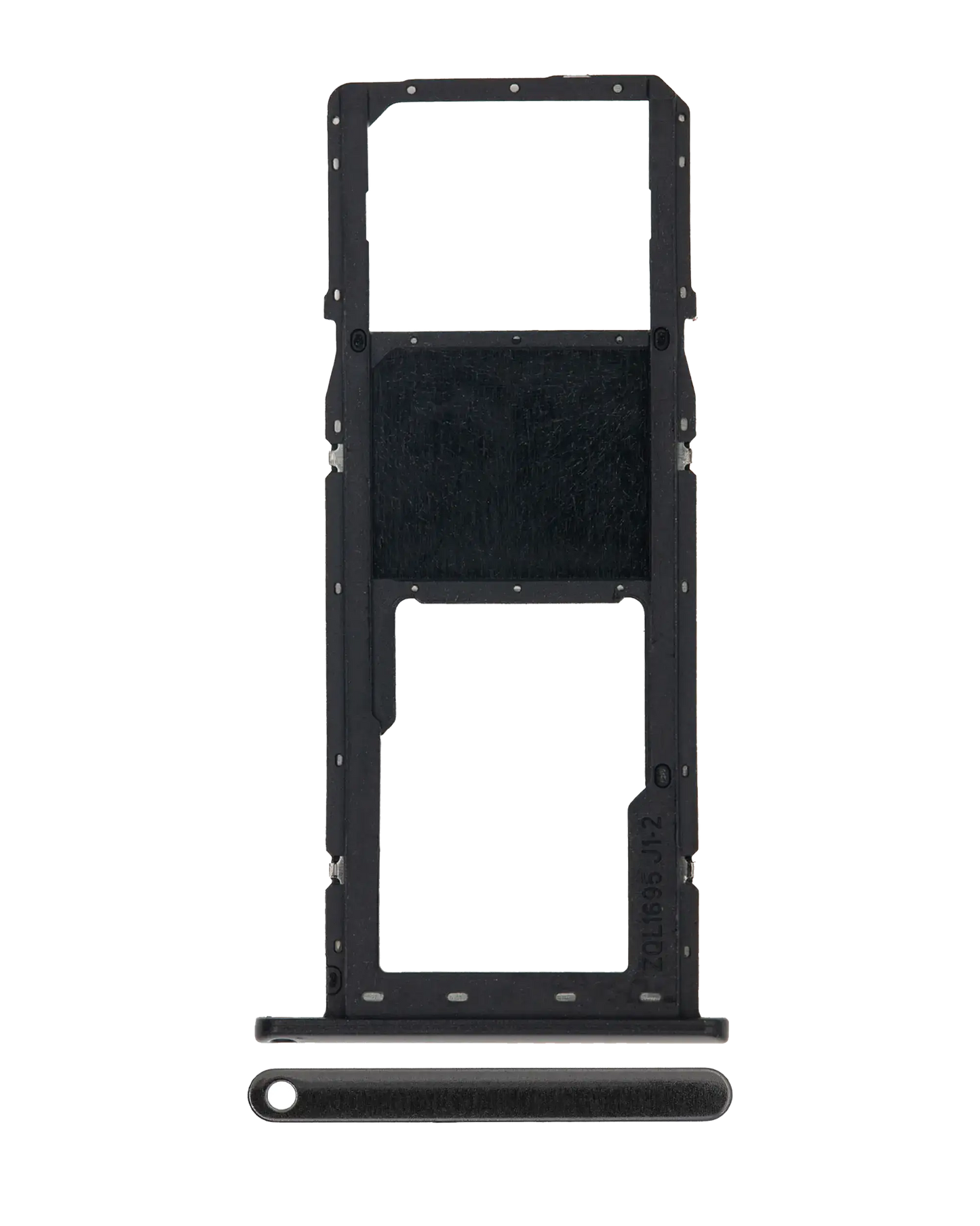 Single Sim Card Tray For Samsung Galaxy A01 (A015 / 2020) (Black)
