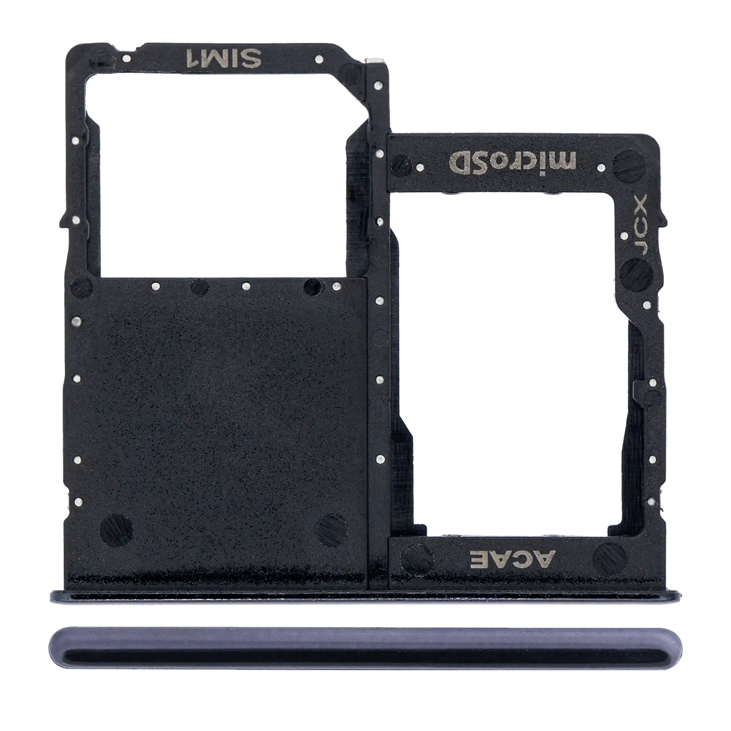 Single Sim Card Tray For Samsung Galaxy A31 (A315 / 2020) (Prism Crush Black)