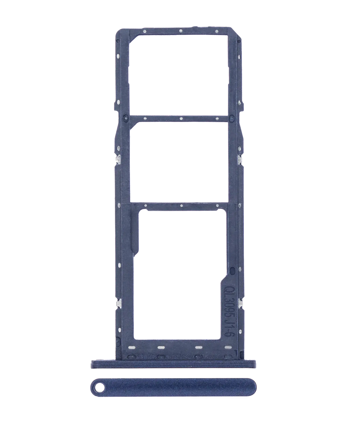 Dual Sim Card Tray For Samsung Galaxy A02S (A025 / 2020) / A03 (A035 / 2021) (Blue)