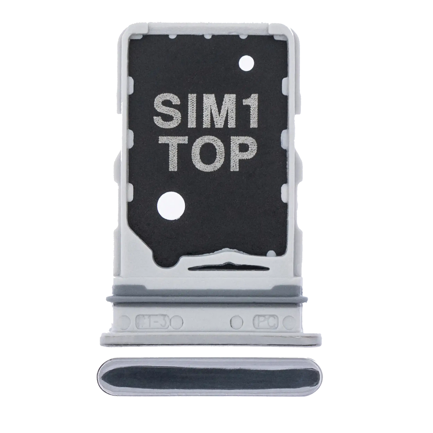 Single Sim Card Tray For Samsung Galaxy A80 (A805 / 2019) (Ghost White)