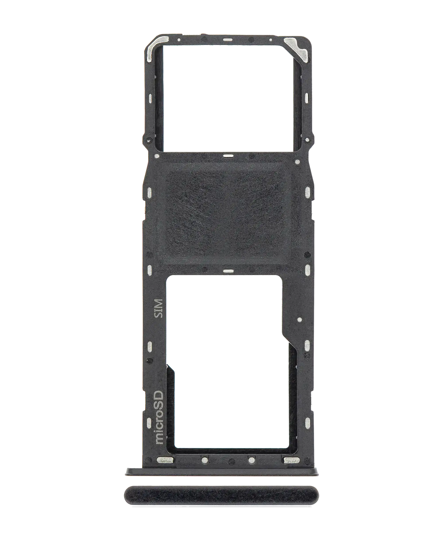 Single Sim Card Tray For Samsung Galaxy A21 (A215 / 2020) (Cosmic Gray)