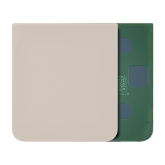 Bottom Back Cover Glass For Samsung Galaxy Z Flip 5 (Service Pack) (Cream)