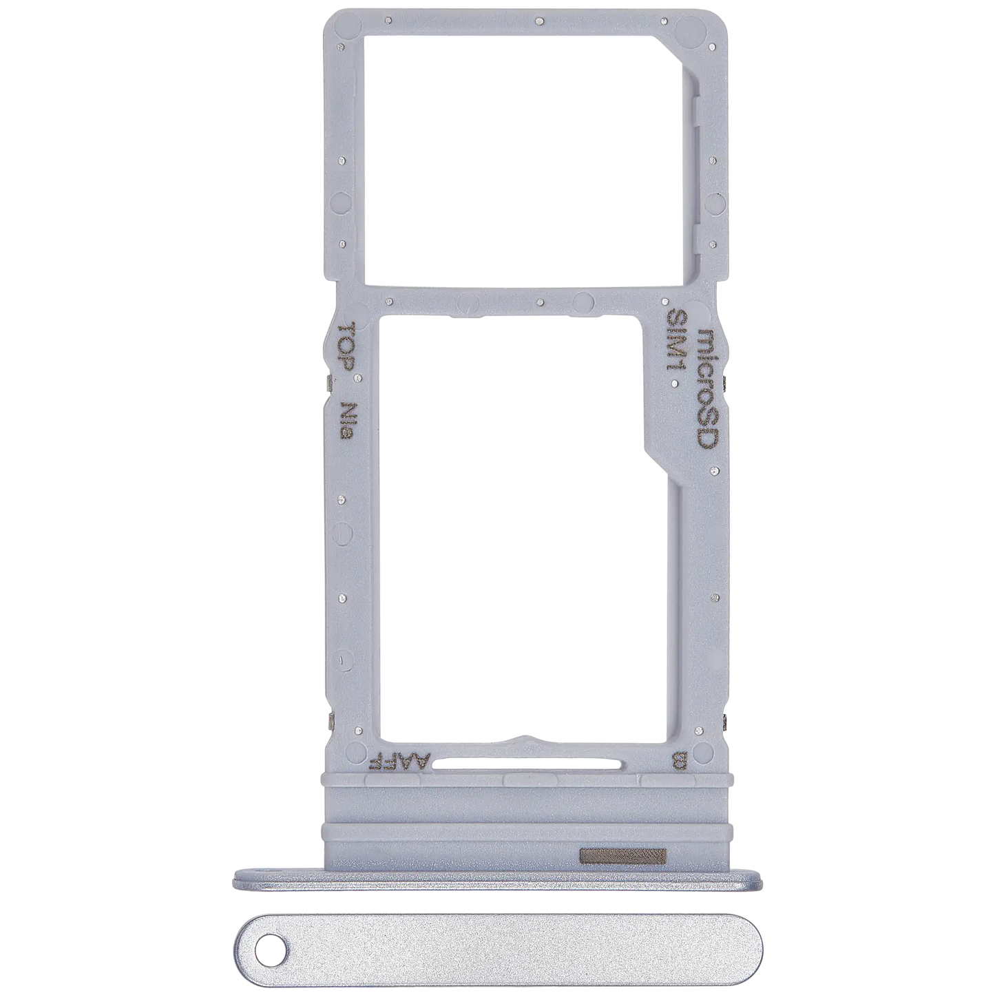 Single Sim Card Tray For Samsung Galaxy A16 5G (A166 / 2024) (Premium) (Light Gray)