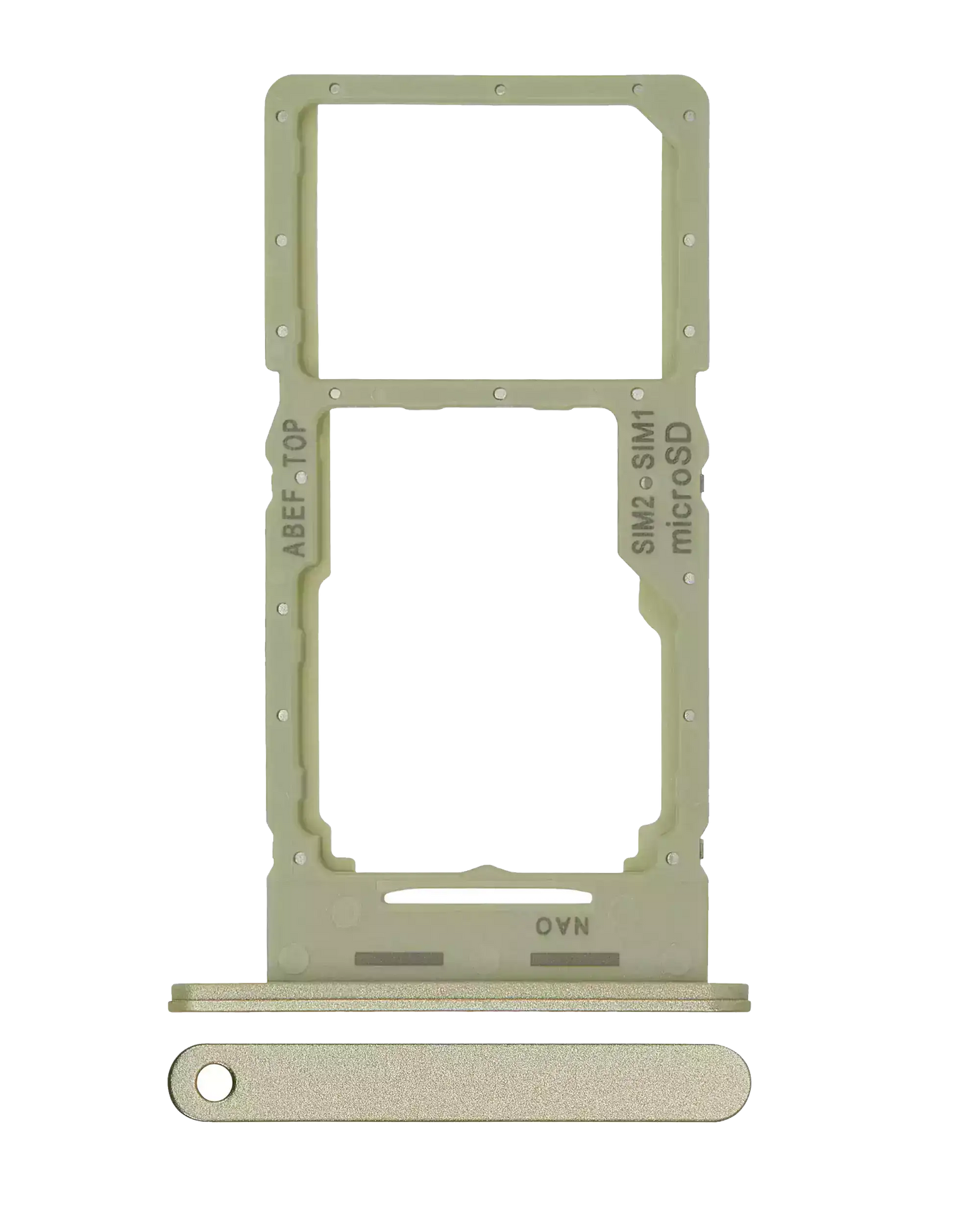 Dual Sim Card Tray For Samsung Galaxy A25 5G (A256 / 2023) (Personality Yellow)
