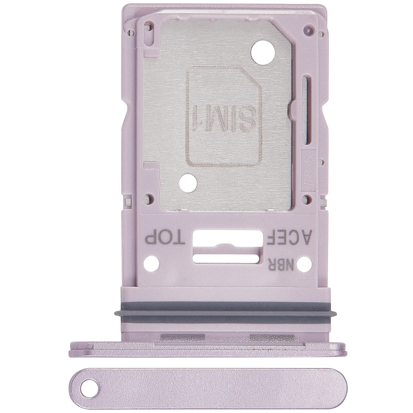 Single Sim Card Tray For Samsung Galaxy A35 5G (A356 / 2024) (Premium) (Lilac)