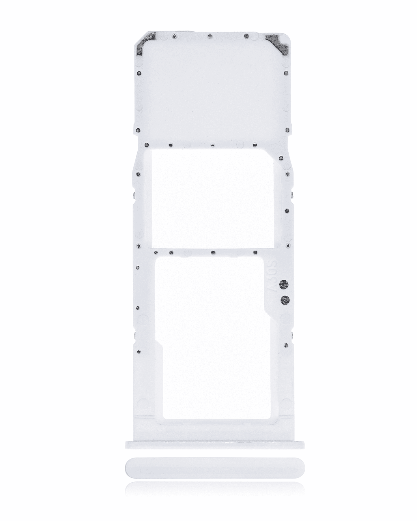 Single Sim Card Tray For Samsung Galaxy A30S (A307 / 2019) (White)