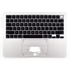 Top Case with Keyboard (JIS Japanese) For MacBook Air 13" A2681 (2022) (Genuine OEM) (Silver)