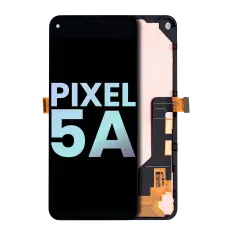 OLED Assembly With Frame For Google Pixel 5A 5G (Genuine OEM) (Black)