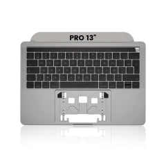 Top Case with Keyboard (ISO French) For MacBook Pro 13" A1706 (2016-2017) (Space Gray)