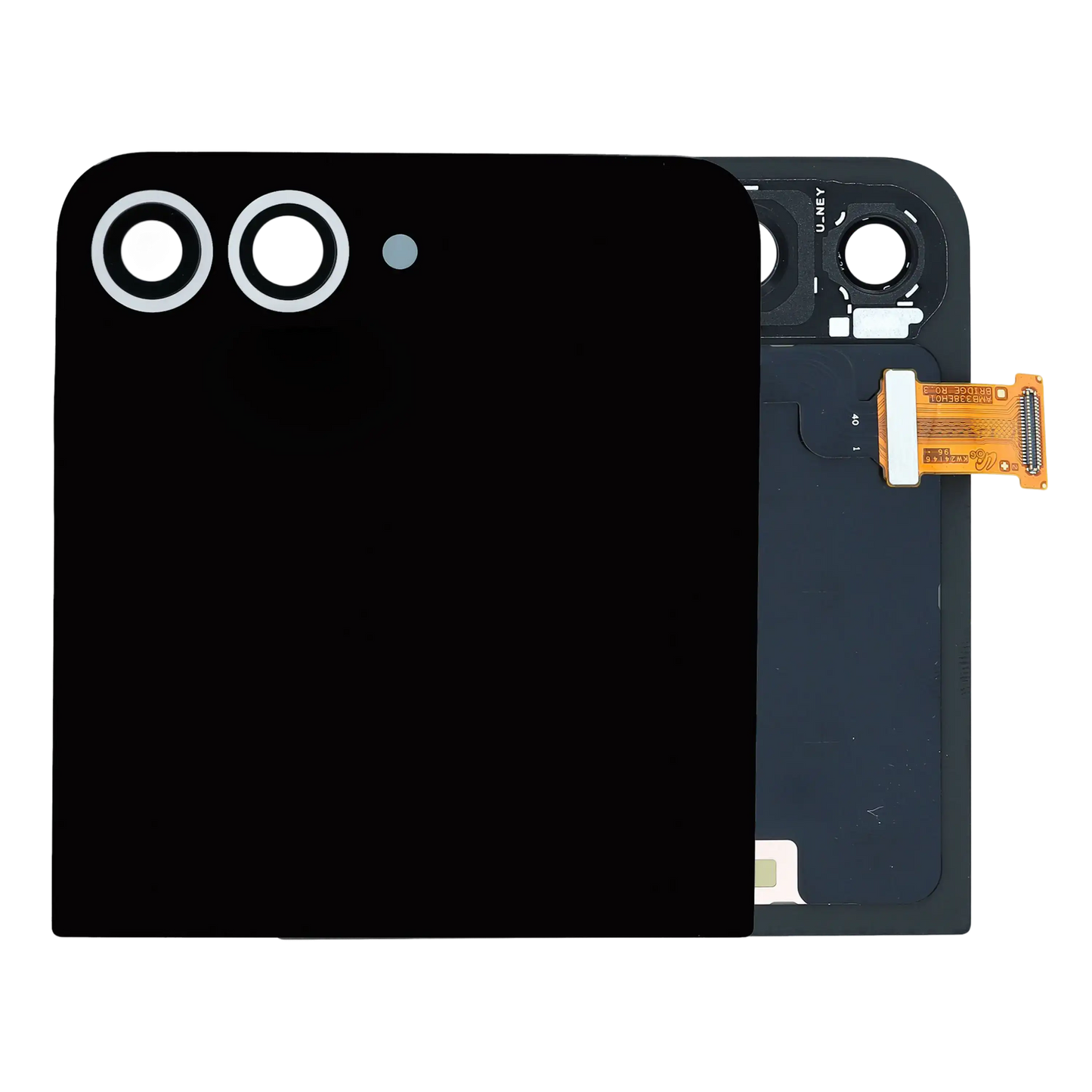 Outer OLED Assembly For Samsung Galaxy Z Flip 6 5G (US & International) (Service Pack) (White)