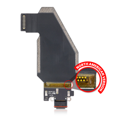 Charging Port Flex Cable For Google Pixel 4 XL (US Version) (Genuine OEM)