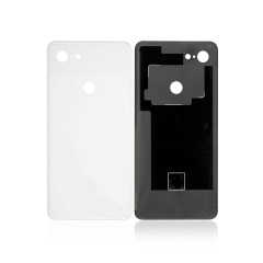 Back cover Glass For Google Pixel 3 XL (Used OEM Pull: Grade New) (White)