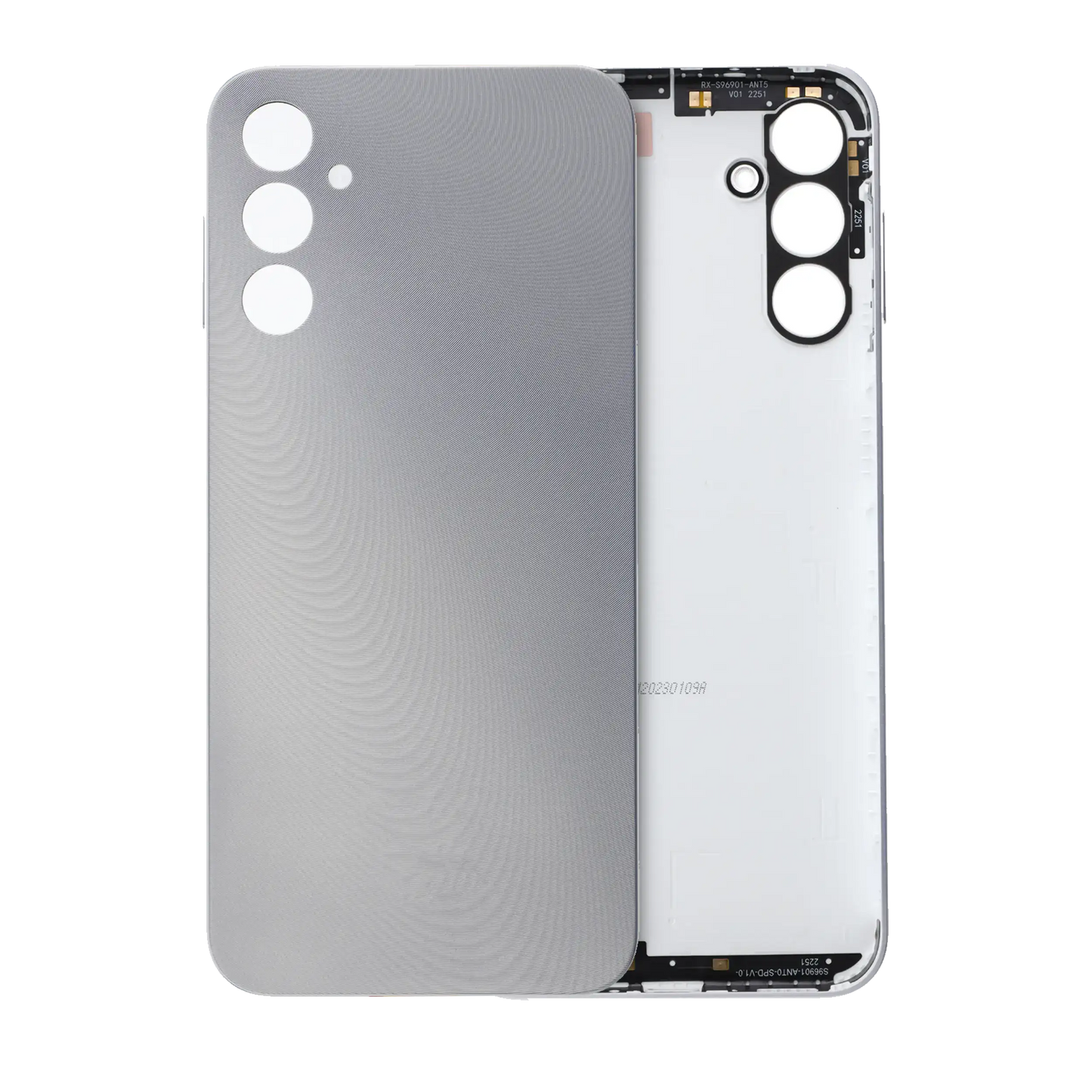 Back Cover Glass For Samsung Galaxy A14 5G (A146 / 2023) (Service Pack) (Silver)