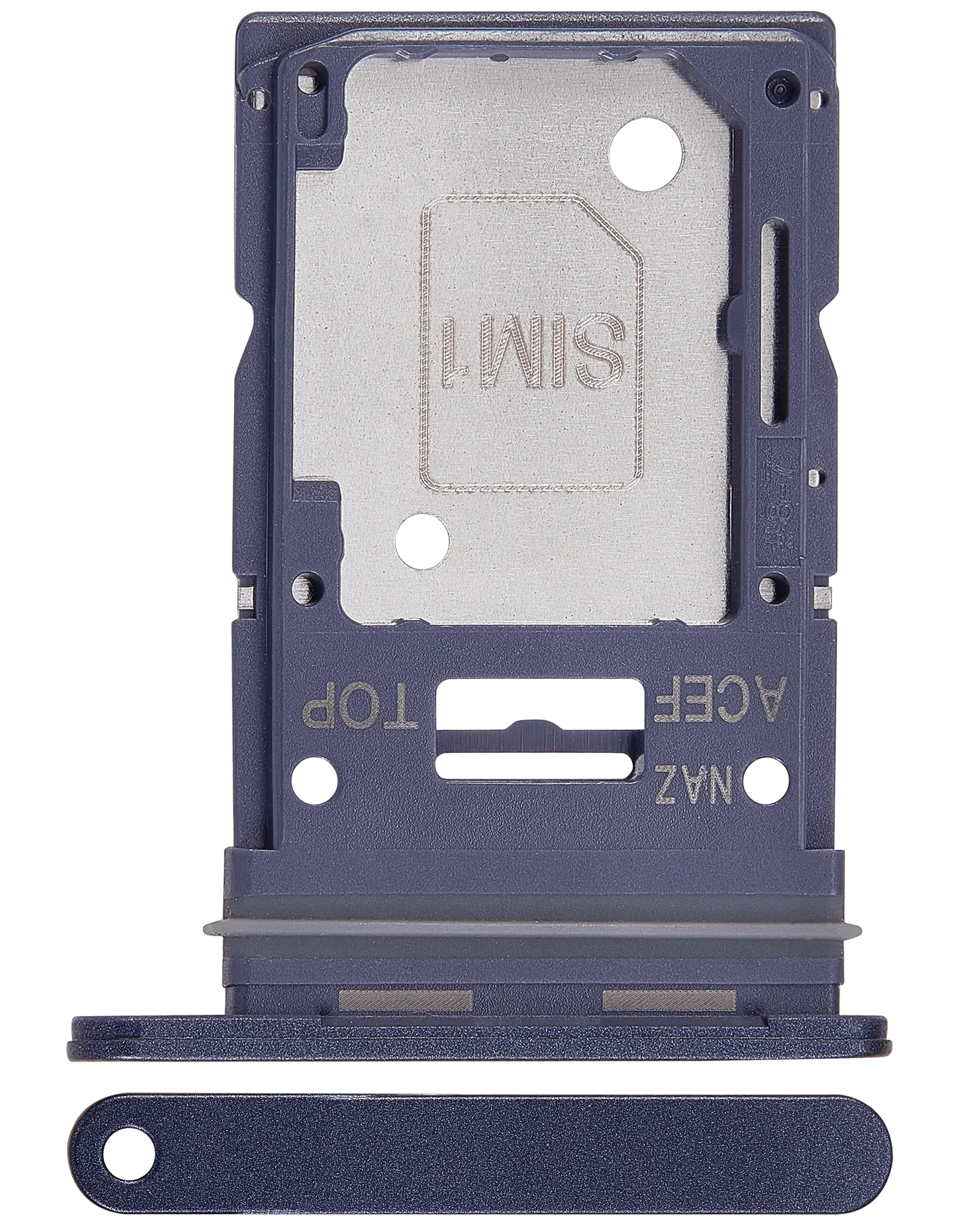 Dual Sim Card Tray For Samsung Galaxy A35 (A356 / 2024) (Premium) (Navy)