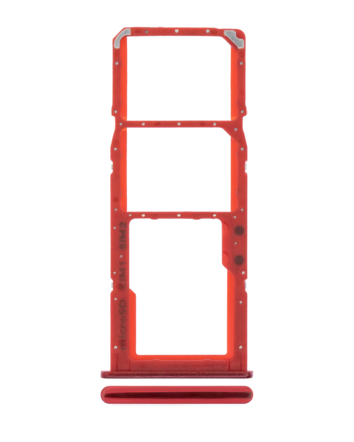 Dual Sim Card Tray For Samsung Galaxy A51 4G (A515 / 2019) (Red)