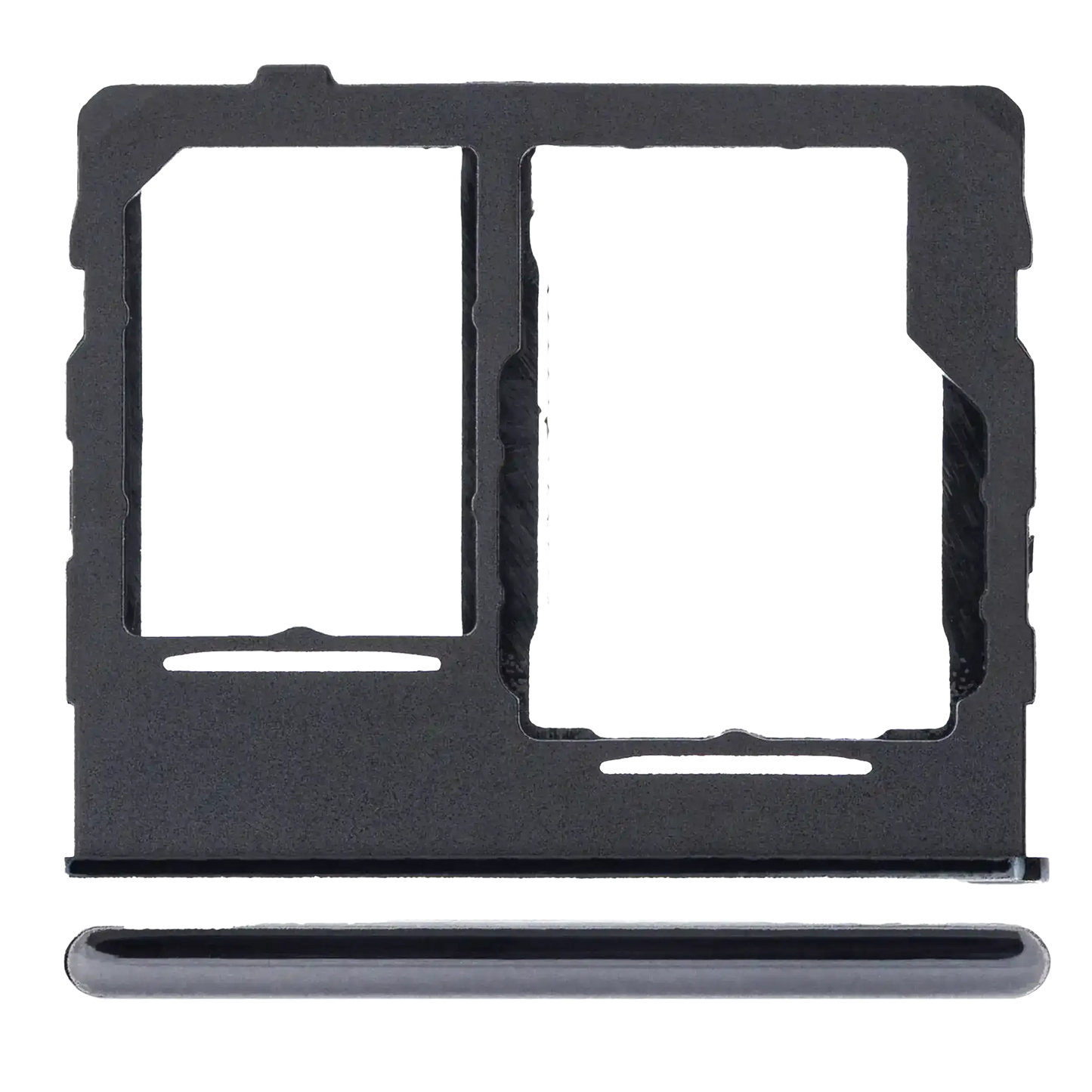 Dual Sim Card Tray For Samsung Galaxy A32 5G (A326 / 2021) (Awesome Black)