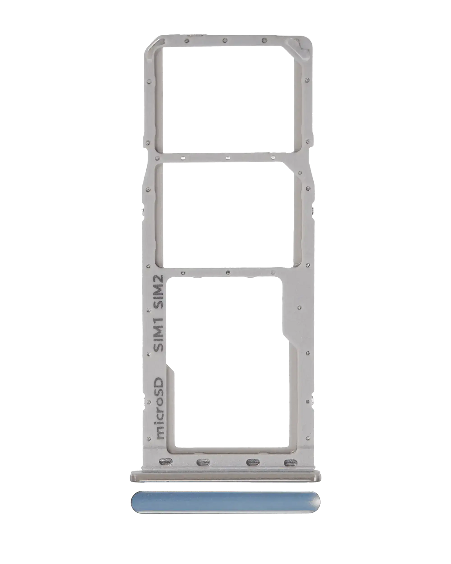 Dual Sim Card Tray For Samsung Galaxy A20 (A205 / 2019) / A30 (A305 / 2019) / A50 (A505 / 2019) (Silver)