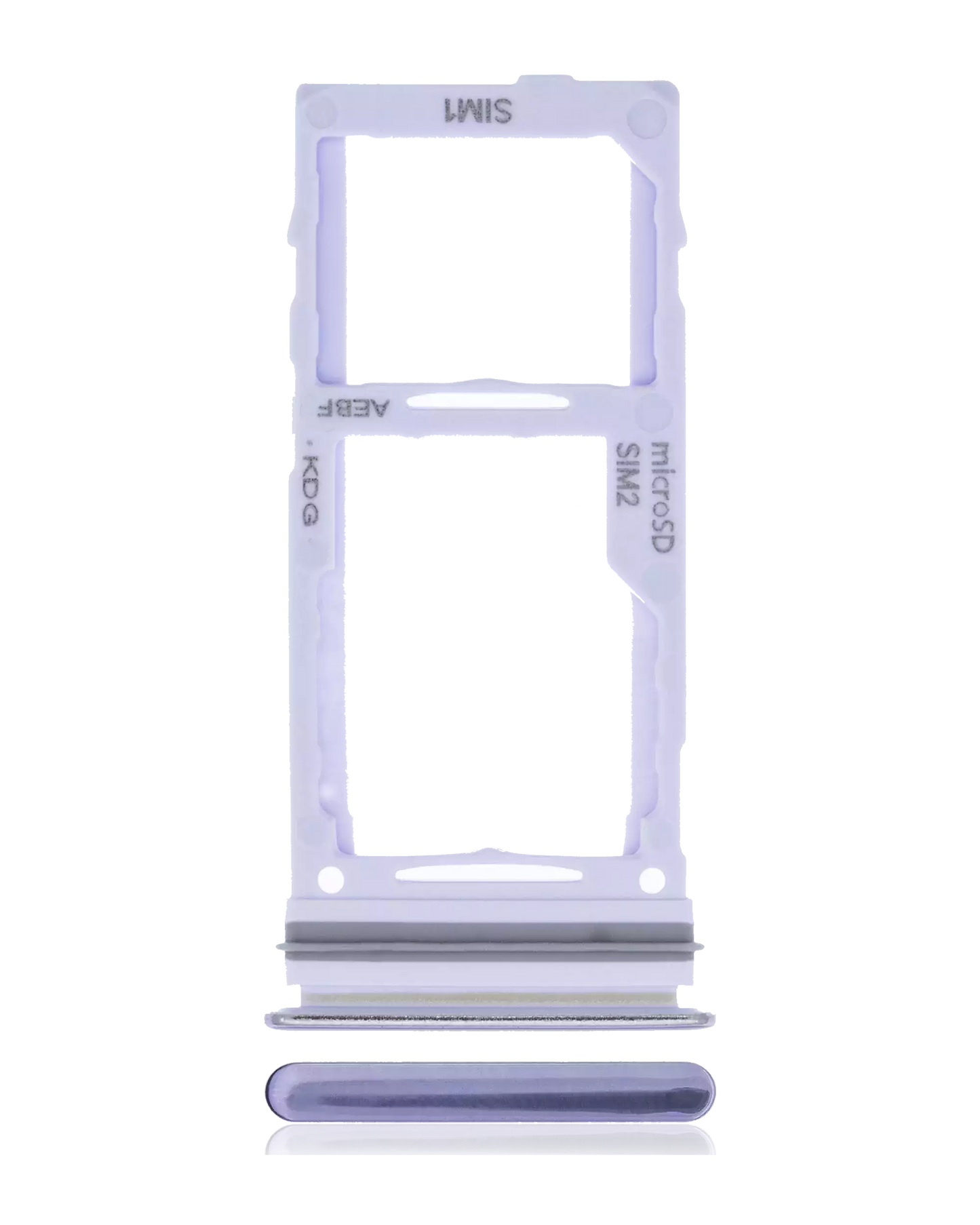 Dual Sim Card Tray For Samsung Galaxy A72 (A725 / 2021) (Awesome Violet)