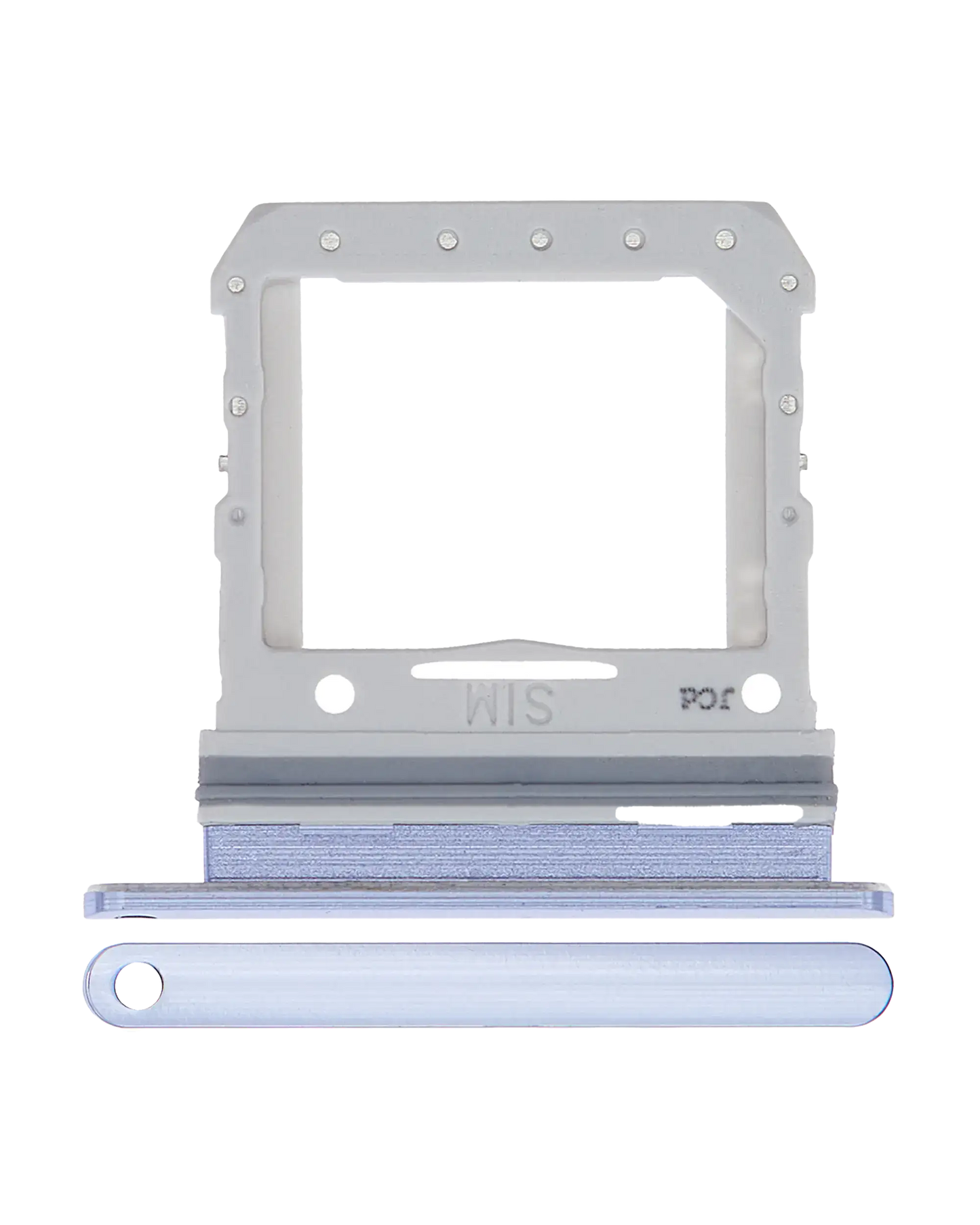 Single Sim Card Tray For Samsung Galaxy Z Flip 4G (F700) / Z Flip 5G (F707) (Mirror Purple)