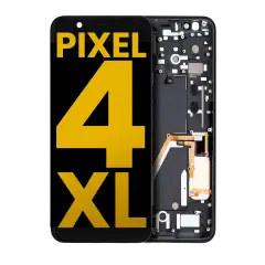 OLED Assembly With Frame For Google Pixel 4 XL (Refurbished) (Gray Power Button)