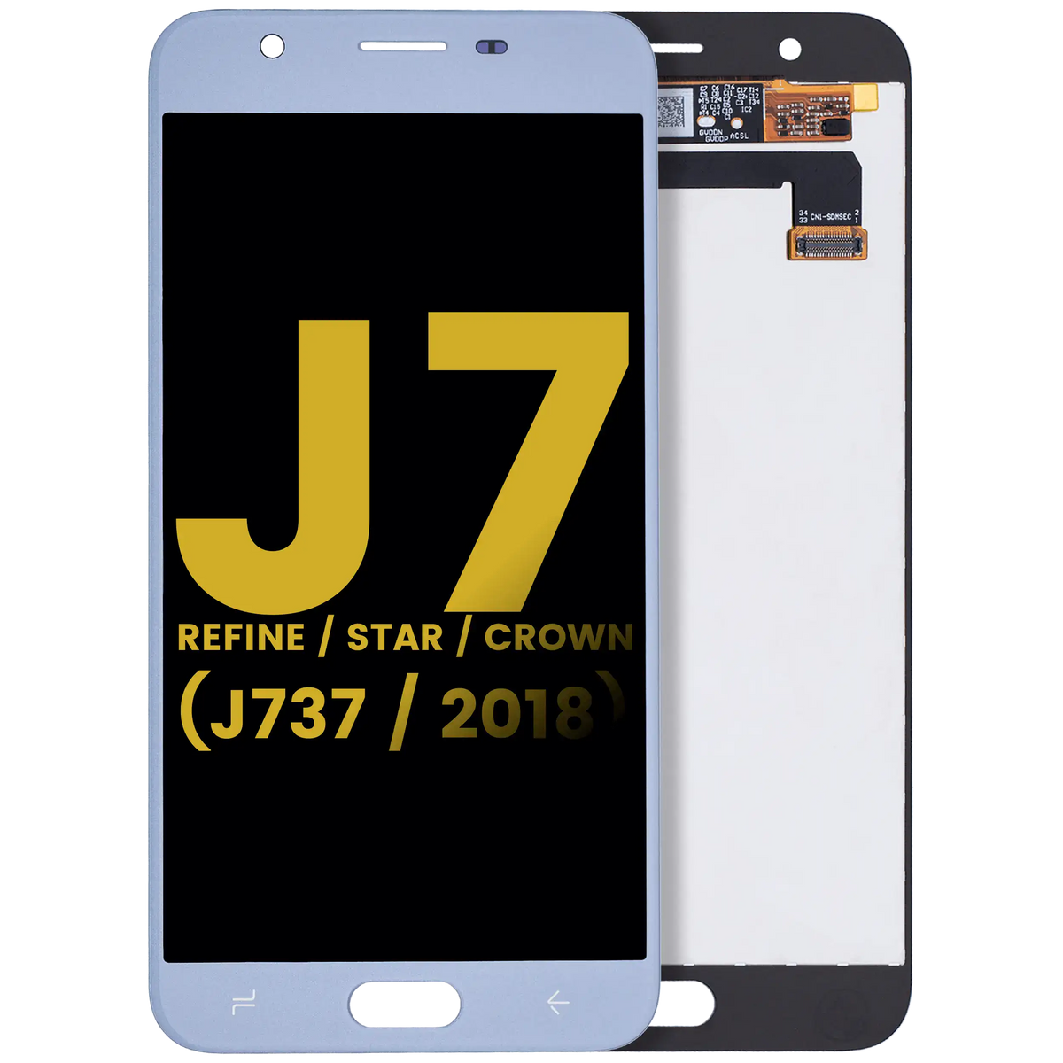 LCD Assembly Without Frame For Samsung Galaxy J7 Refine / Star / Crown (J737 / 2018) (Refurbished) (Blue)