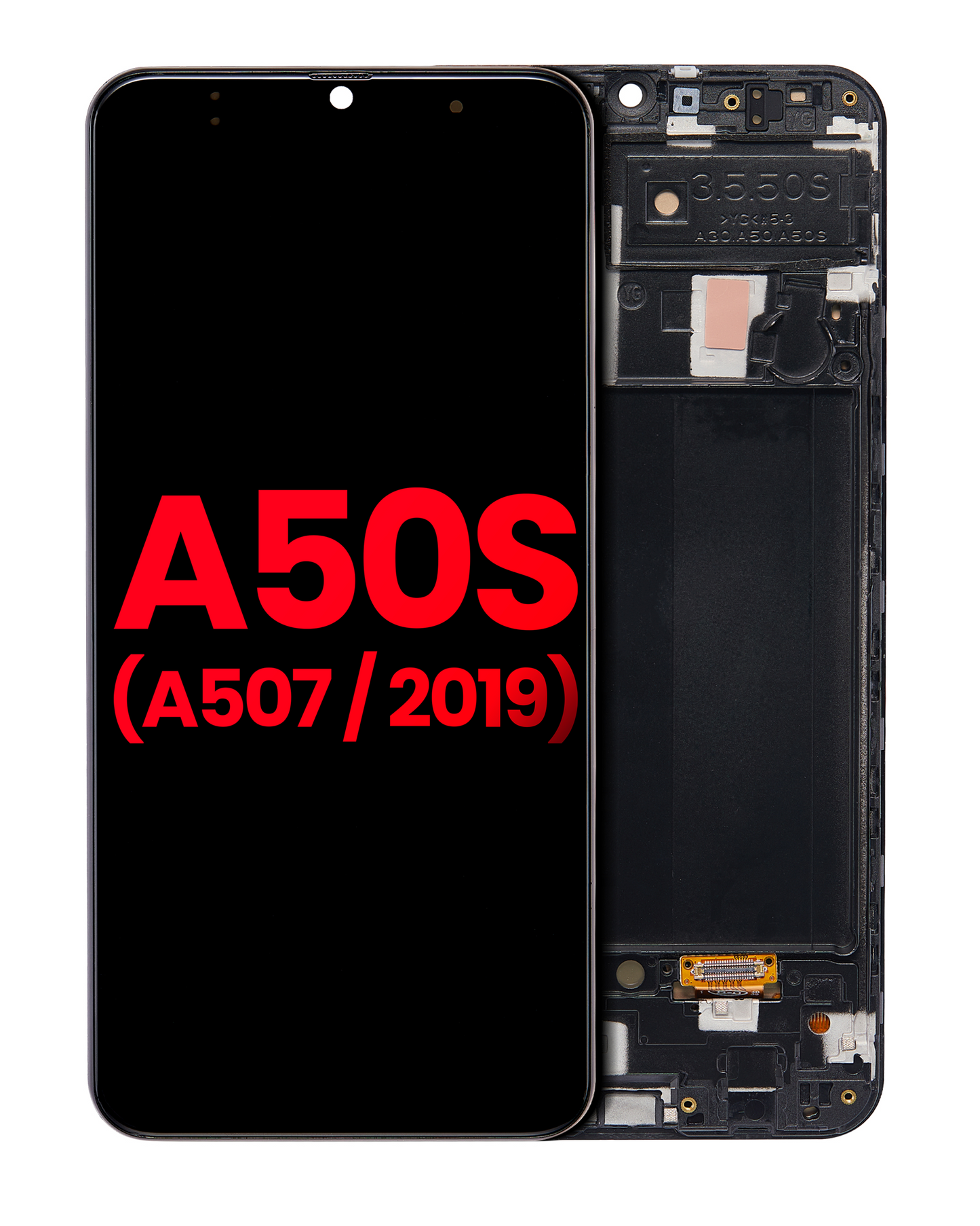 OLED Assembly With Frame For Samsung Galaxy A50s (A507 / 2019) (Aftermarket Plus) (All Colors)