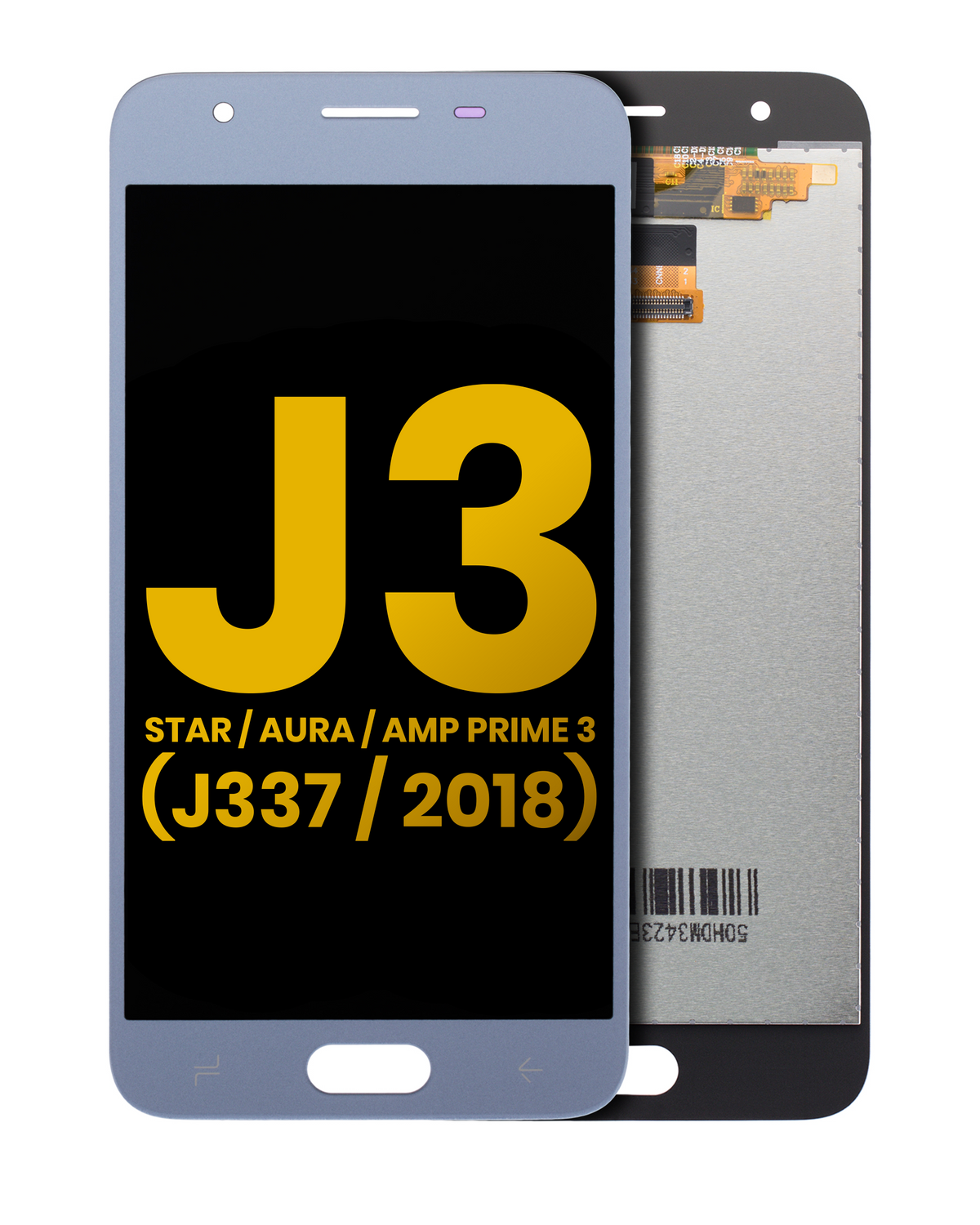 LCD Assembly Without Frame For Samsung Galaxy J3 Star / Aura / Amp Prime 3 (J337 / 2018) (Refurbished) (Blue)