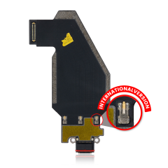 Charging Port Flex Cable For Google Pixel 4 XL (G020P) (International Version) (Genuine OEM)