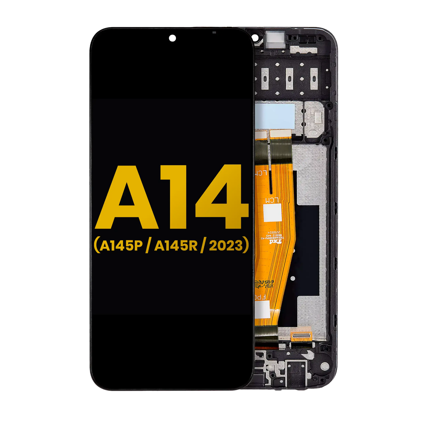 LCD Assembly With Frame For Samsung Galaxy A14 4G (A145P / A145R / 2023) (Refurbished) (All Colors)