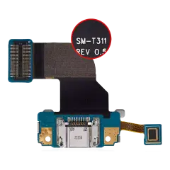 Charging Port Flex Cable With Microphone For Samsung Galaxy Tab 3 8.0" (T310 / T311 /T315) (Premium)
