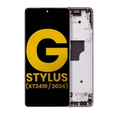 OLED Assembly With Frame For Motorola Moto G Stylus 5G (XT2419 / 2024) (Refurbished) (Caramel Latte)