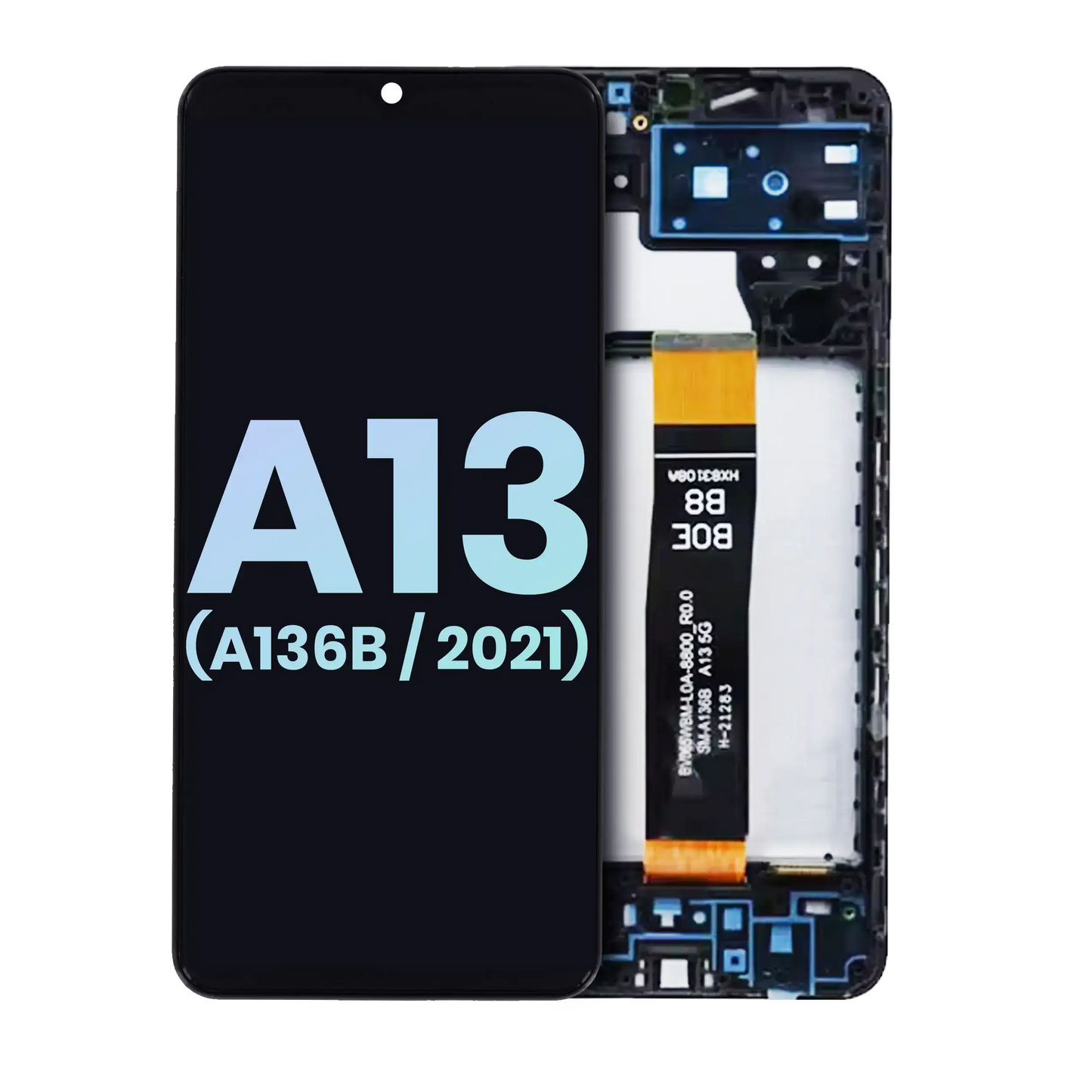 LCD Assembly With Frame For Samsung Galaxy A13 5G (A136B / 2021) (International Version) (Service Pack) (All Colors)