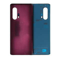 Back cover Glass For Motorola Edge Plus (XT2061 / 2020) (Genuine OEM) (Smokey Sangria)