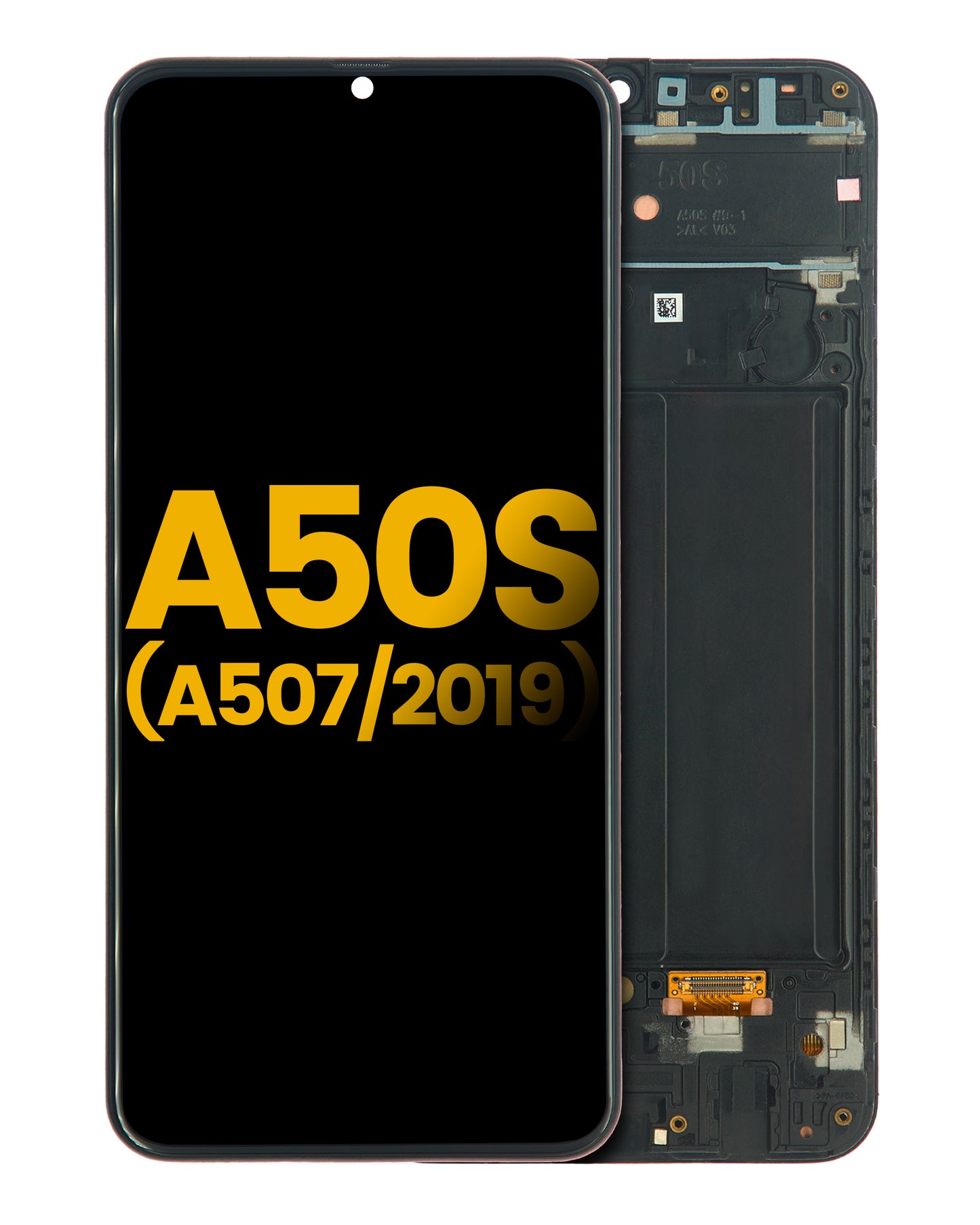 OLED Assembly With Frame For Samsung Galaxy A50s (Refurbished) (A507 / 2019) (All Colors)