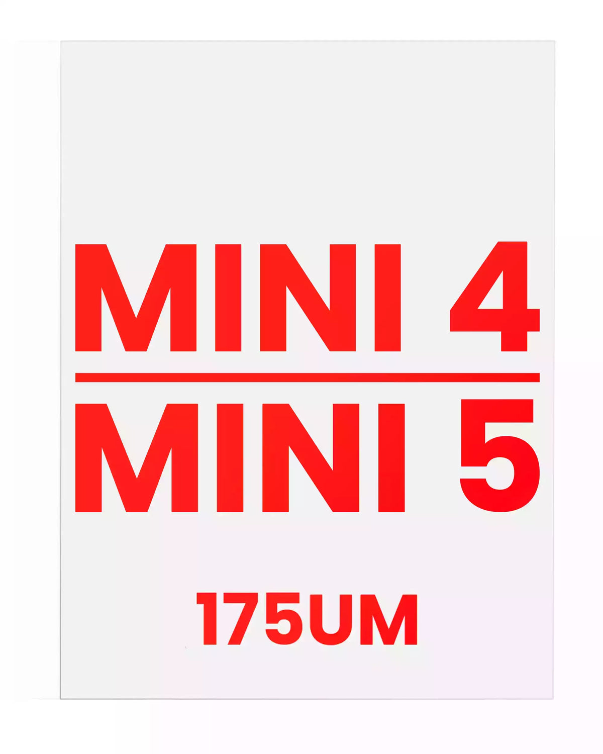 OCA Film Lamination For iPad Mini 4 / iPad Mini 5 (175um) (10 Pack)