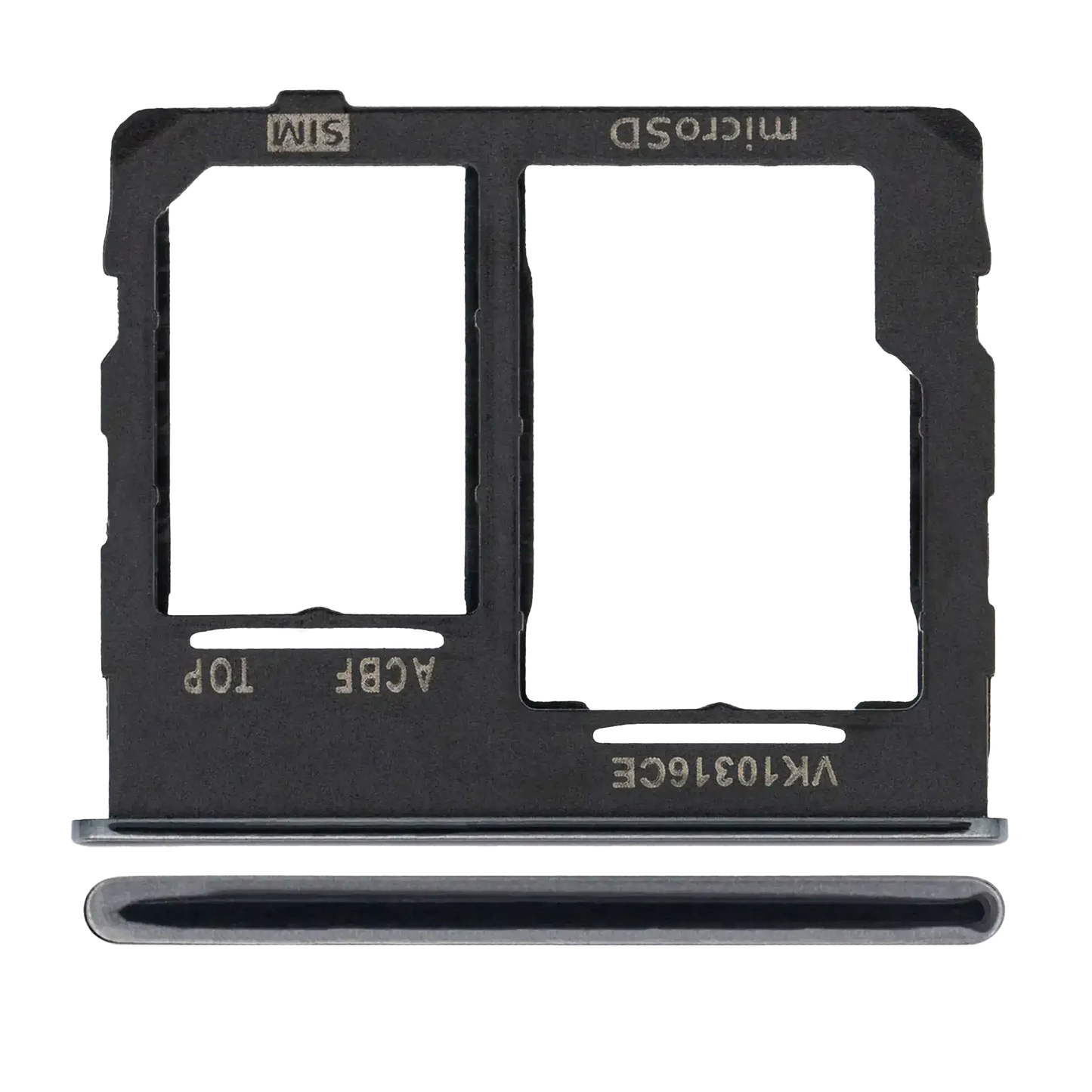 Single Sim Card Tray For Samsung Galaxy A32 5G (A326 / 2021) (Awesome Black)