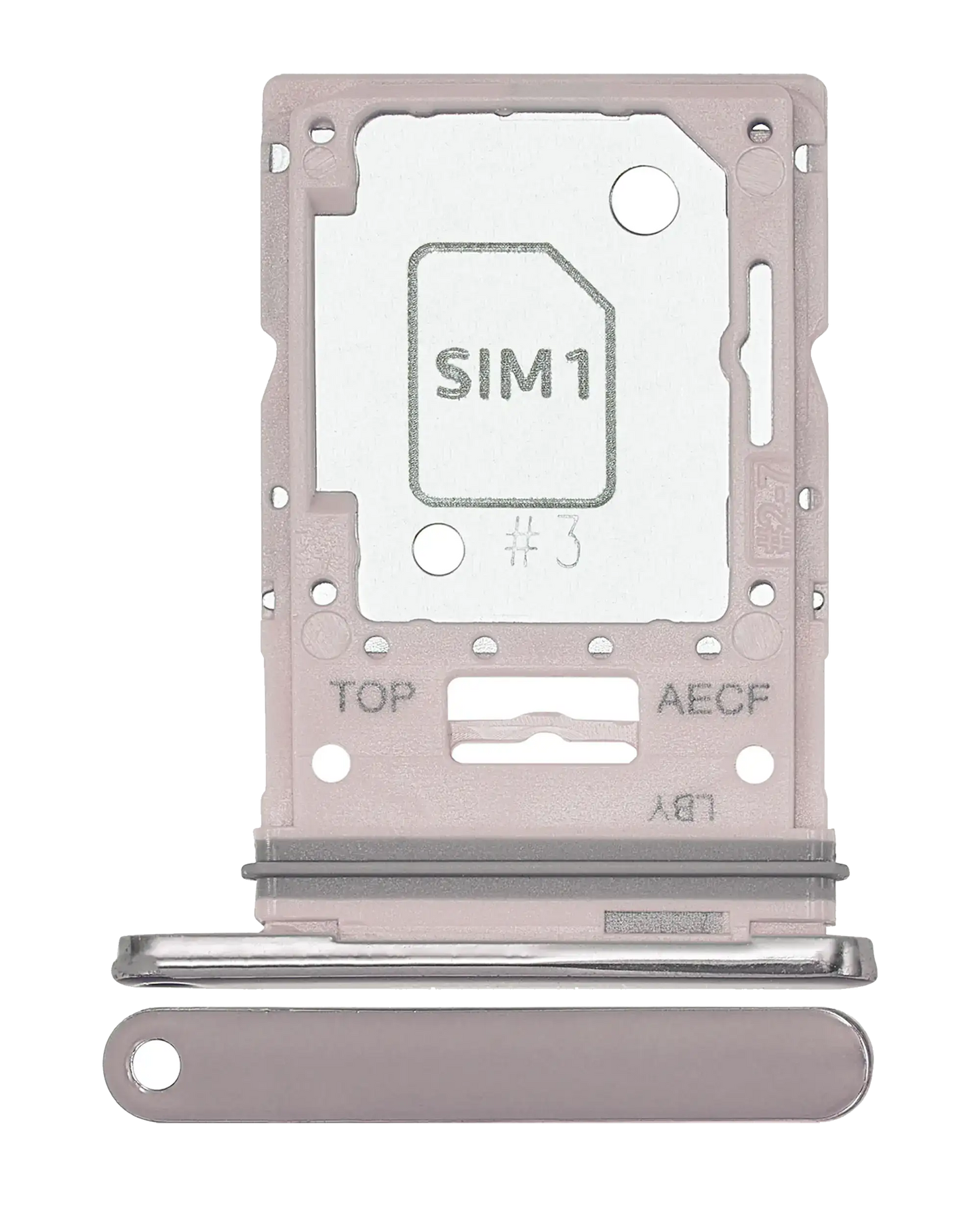 Single Sim Card Tray For Samsung Galaxy A53 5G (A536 / 2022) (White)