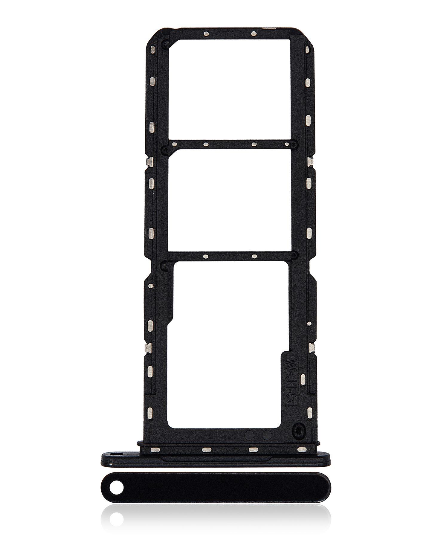 Dual Sim Card Tray For Samsung Galaxy A14 5G (A146P / R / 2023) (Black)
