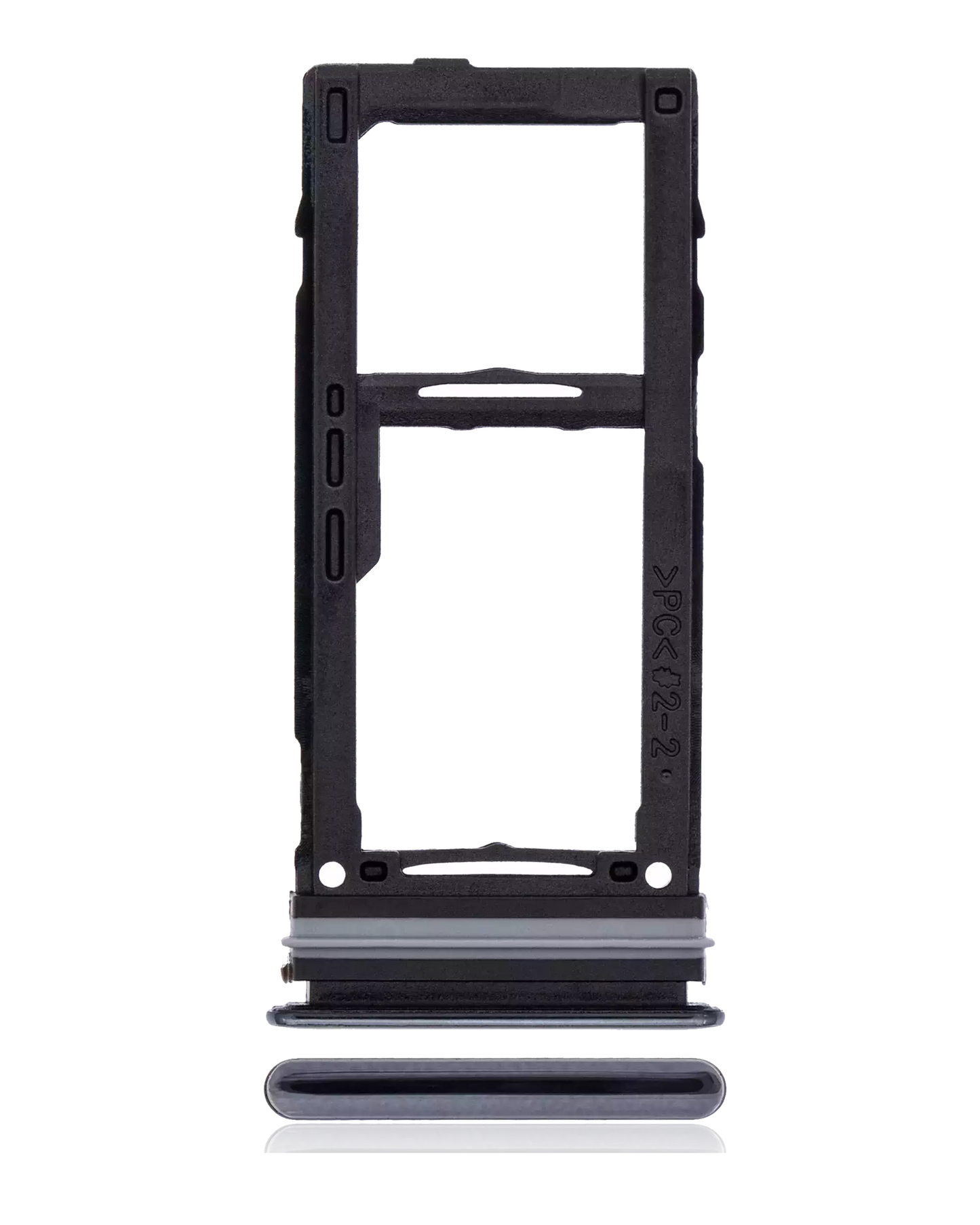Single Sim Card Tray For Samsung Galaxy A72 (A725 / 2021) (Awesome Black)
