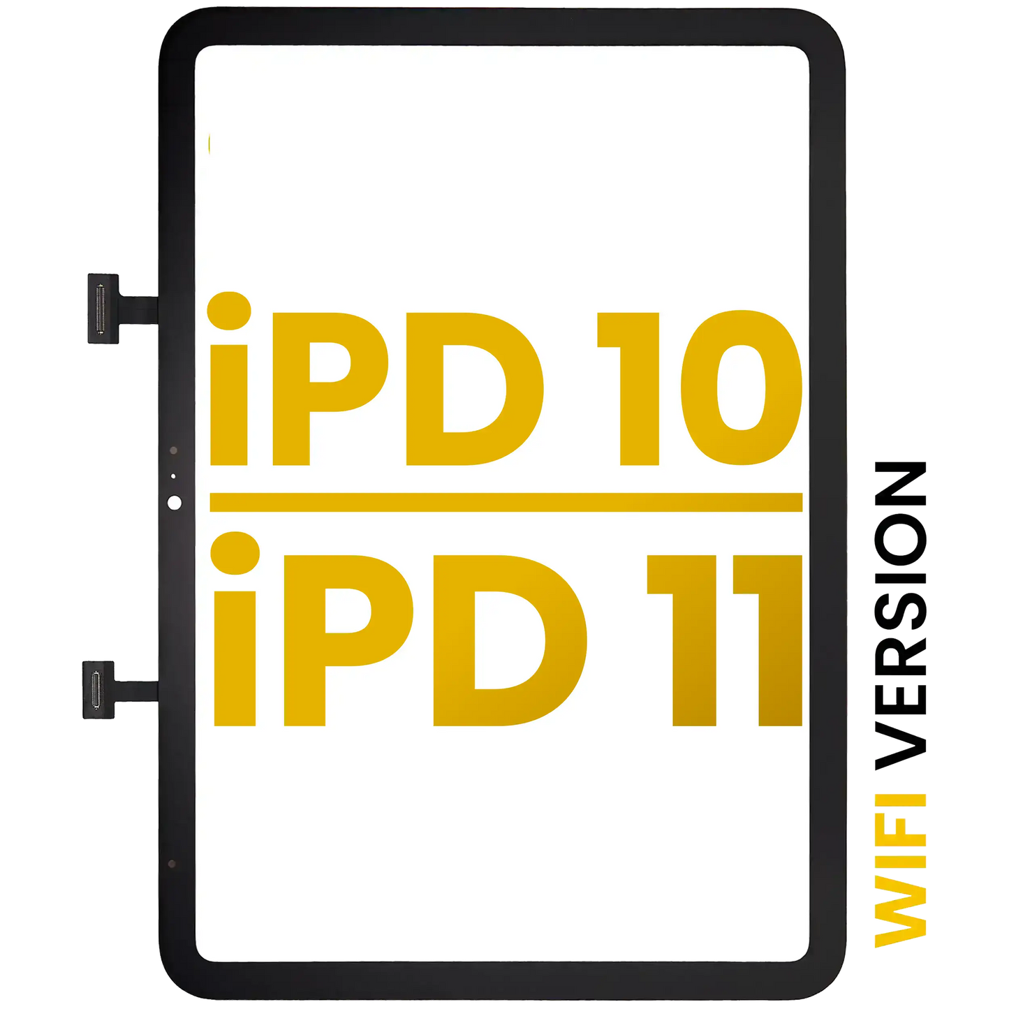 Digitizer For iPad 10 (2022) / iPad 11 (2025) (Premium) (WiFi Only) (Black)