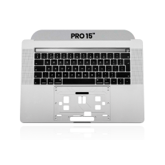 Top Case with Keyboard (ISO UK) For MacBook Pro 15" A1990 (2018-2019) (OEM New) (Space Gray)
